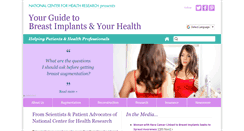 Desktop Screenshot of breastimplantinfo.org